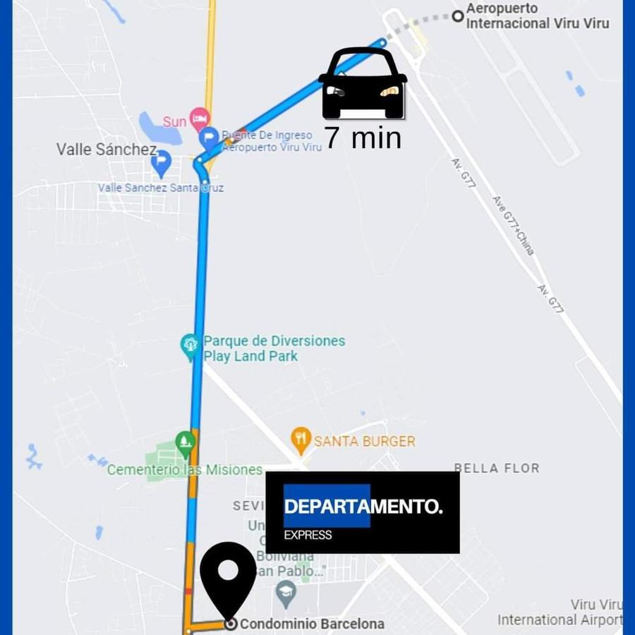 Despartamento Express Santa Cruz de La Sierra Buitenkant foto